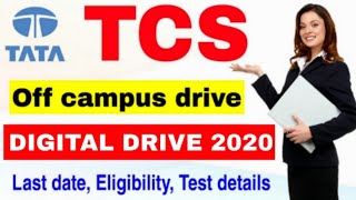 TCS off campus drive recruitment | Digital content writing | 2020 Batch | tcs fresher recruitment