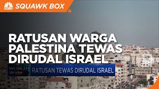 Ratusan Tewas di Gaza Dirudal Israel
