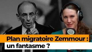 La notion d’immigration zéro du candidat Zemmour « est impossible » à mettre en place