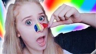 DIY REGENBOGEN ANTI MITESSER MASKE im Test I Maren Vivien