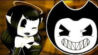 Встретился а Алисой Ангел и заодно с Бенди.Bendy and the Ink Machine