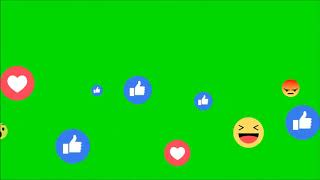 GREEN SCREEN EMOJI FACEBOOK YOUTUBE