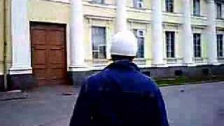 Me and Andrei in front of Russian Museum