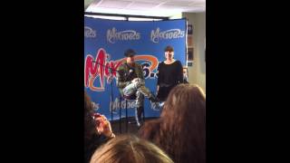 Adam Lambert Mix 106.5 Q&A Part 1