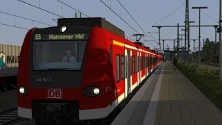 LET`S PLAY Train Simulator 2014 / S5 mit BR 424 nach Hannover Hbf