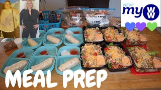 BIG MAC SALAD  | BREAKFAST BURRITOS | MEAL PREP FOR WEIGHT LOSS | MyWW???