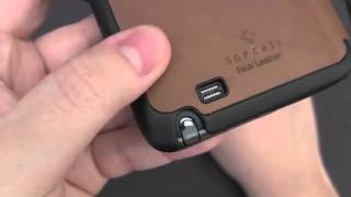 Чехол для Samsung Galaxy Note SGP Stehen (Черный)