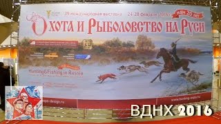 Охота и Рыболовство на Руси 2016. ВДНХ. Николай Валуев. Новинки и нестандартные решения.