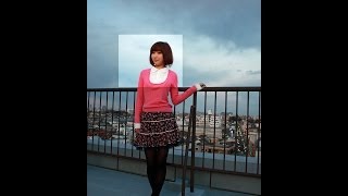Hair Cutting Technique ショート前下がりボブ(2/2)Ｂob