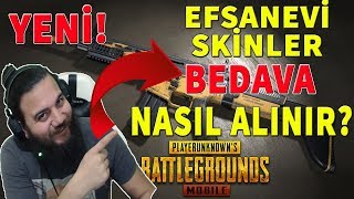PUBG Mobile BEDAVA SKİN ALMA ! %100 Çalışıyor!
