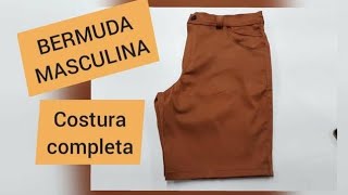 Aula 85 - Modelagem Bermuda masculina