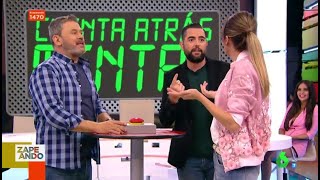 El despropósito de Dani Mateo al intentar vencer a Miki Nadal en el reto de los seis segundos