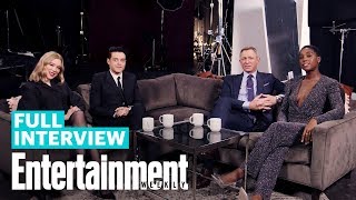 'No Time To Die' Cast Daniel Craig, Rami Malek, Léa Seydoux & Lashana Lynch | Entertainment Weekly