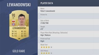 FIFA 19 HIVATALOS ÉRTÉKELÉSEK/OFFICIAL RATINGS----TOP 100! 20-11 (LEWANDOWSKI,KANTE...)