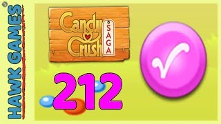 Candy Crush Saga Level 212 (Candy Order level) - 3 Stars Walkthrough, No Boosters