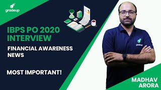 IBPS PO Interview: Financial Awareness | Let's Crack IBPS PO 2020 Interview | Gradeup