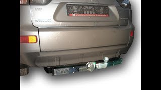 Установка фаркопа Leader M105-F/FC. MITSUBISHI OUTLANDER XL (CW0) 2007-...