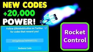All Twitter Codes For Rocket Simulator In Roblox!! (old video 3k views ?