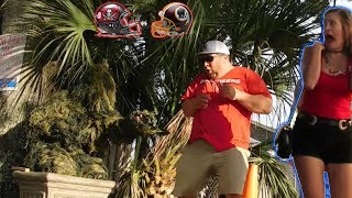 BUSHMAN PRANK AT TAMPA BAY BUCCANEERS VS WASHINGTON REDSKINS