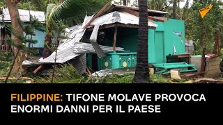 Filippine: il tifone Molave provoca enormi danni per il Paese