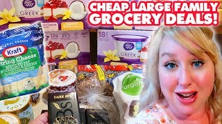 CHEAP Large Family Grocery Shopping Deals + THM Haul (Plus My BIG Weight Gain Chit Chat & Plans!)