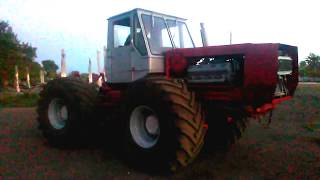 Т-150к на колесах к-700 с двигателем ямз-238. HTZ T-150K V8