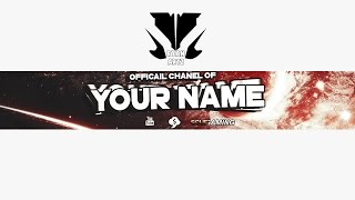 Free Banner Template PSD - Download At 10 Likes!- SpeedArt!
