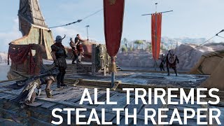 Assassin's Creed Origins - Trireme Stealth Reaper (4k/60fps)