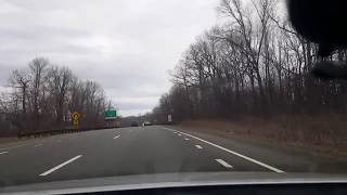 A drive on the Palisades Interstate Parkway NY/NJ