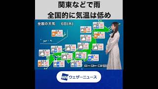 【朝の1分天気】2022年10月6日(木) #Shorts