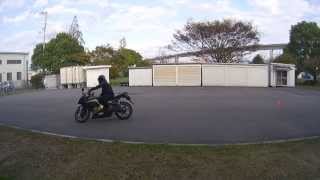 NINJA250R 2013/10/26 8の字練習