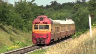 [ЧФМ] Дизель-поезд Д1-700 близ ст. Петрешть / [CFM] D1-700 DMU near Petersti station