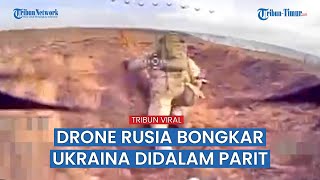 Militer Rusia Sapu Bersih Parit Ukraina dengan Luncurkan Drone BT-40, Musuh Tumbang!
