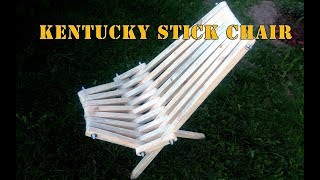 Кресло Кентукки своими руками | Kentucky Stick Chair diy
