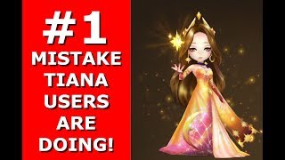 BIGGEST MISTAKE TIANA USERS MAKE! - Summoners War