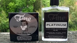 Shaving Soap & Aftershave Spotlight Fine Platinum