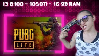 PUBG LITE I3 8100 1050TI 16 GB RAM
