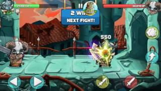 Tiny Gladiators killing Crow