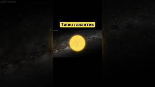Какие типы галактик существуют? [спиральные] #шортс