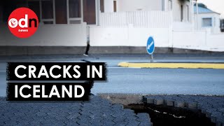 Iceland Volcano: Earthquakes Create Massive Cracks In Roads