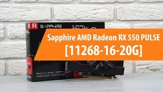 Распаковка видеокарты Sapphire AMD Radeon RX 550 PULSE / Unboxing Sapphire AMD Radeon RX 550 PULSE