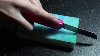ASMR Magic Eraser Slicing