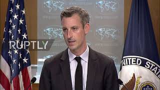 USA: "We're not waiting on signs of de-escalation" - State Department spox
