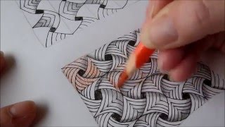 How to draw tanglepattern Flip Flap