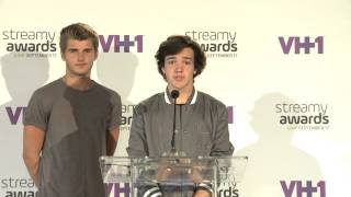 Aaron Carpenter Announces Science or Education Nominees - Streamy Awards 2015