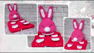 Пижамница ЗАЙКА мастер класс (голова) Pajama Bunny master class (head)