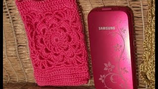 Как связать чехол для мобильного телефона. How to connect to a mobile phone Case.