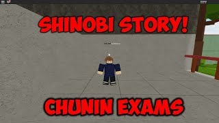 TESTING SHINOBI STORY CHUNIN EXAMS! | Shinobi Story | ROBLOX