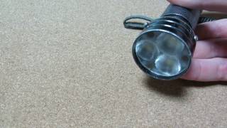 Фонарик на ATTiny13A, прошивка с ШИМом на 9 кГц, стабилизация на AMC7135