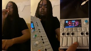 ChopsquadDJ making a Beat on the OP-1
